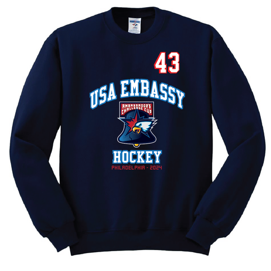 AMBASSADOR'S CHALLENGE CREW NECK SWEAT SHIRT