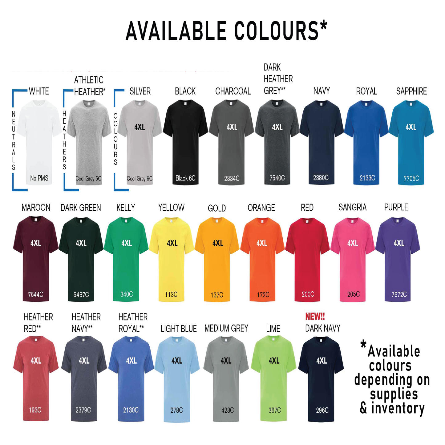 PRINCE EDWARD COUNTY "EMPIRE SERIES" TEES - Loyal Then & Loyal Now!