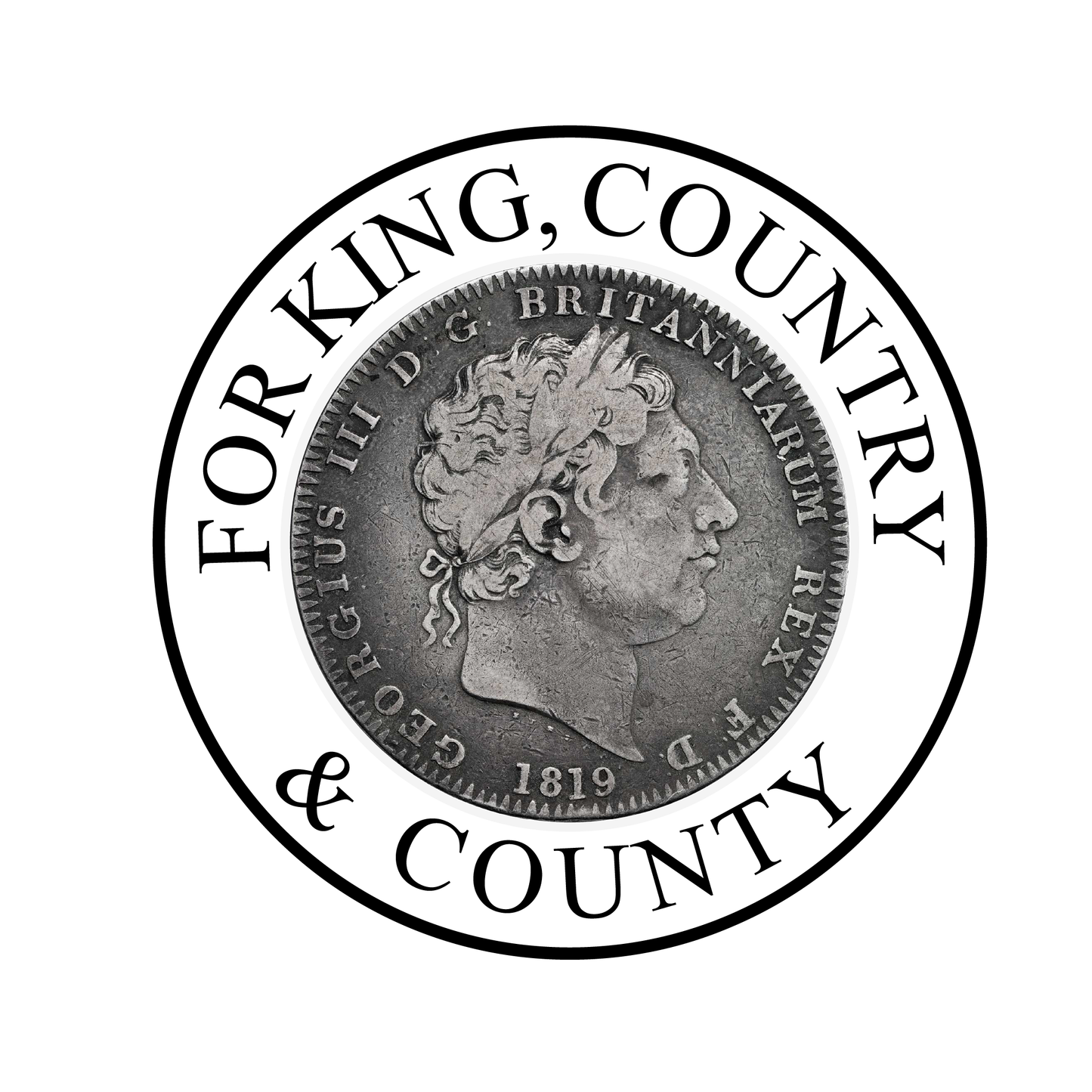 King George III - Loyalist Coin Hoodie