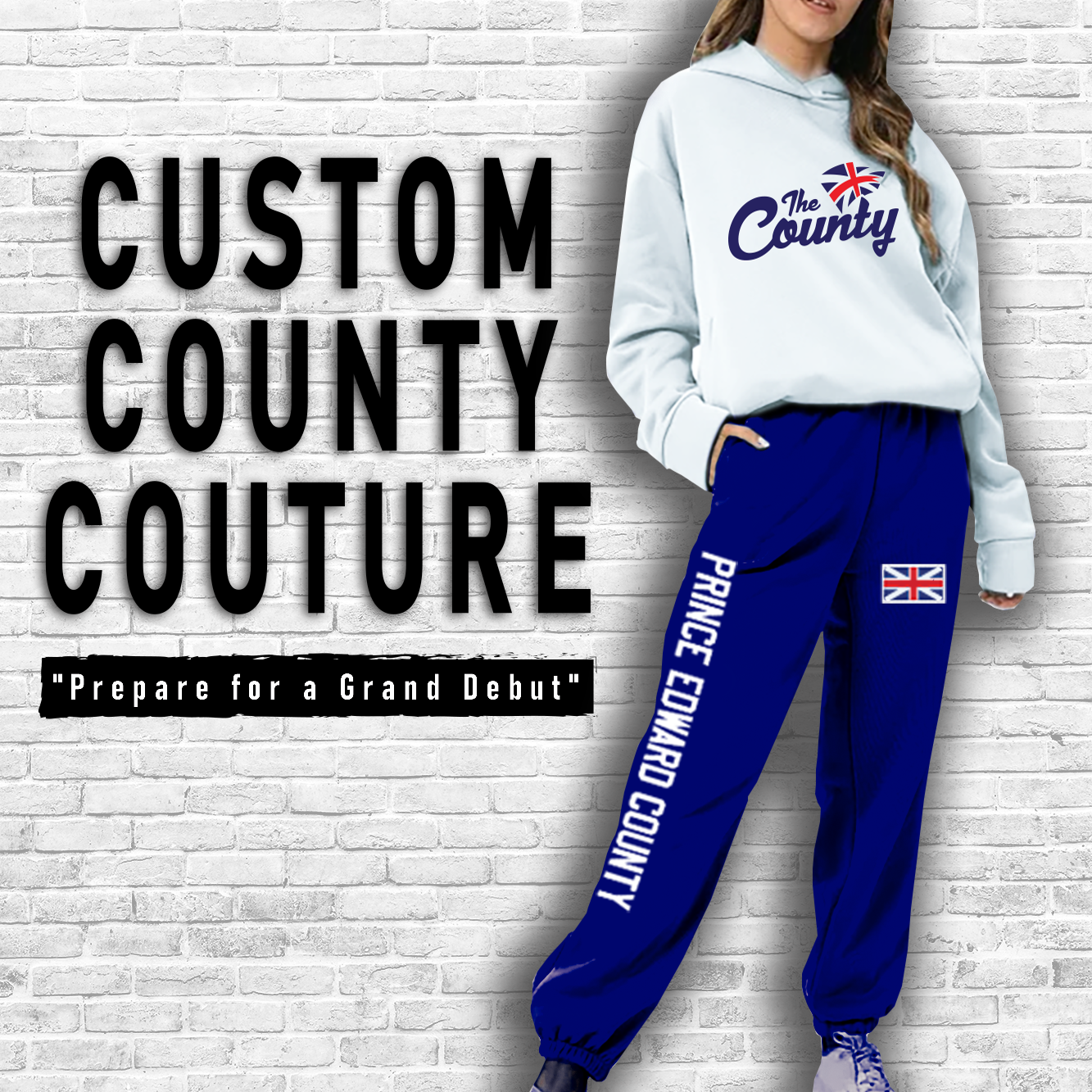 "The County" Loyalist Hooded Fleece -MADE TO ORDER- Various Custom Styles & Designs