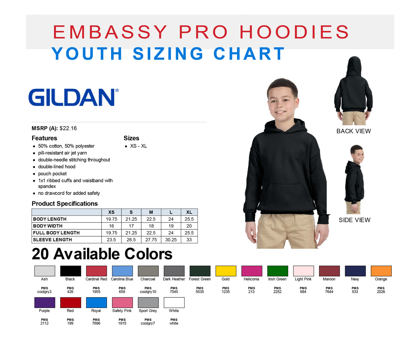 US Embassy Official Player Hoodie