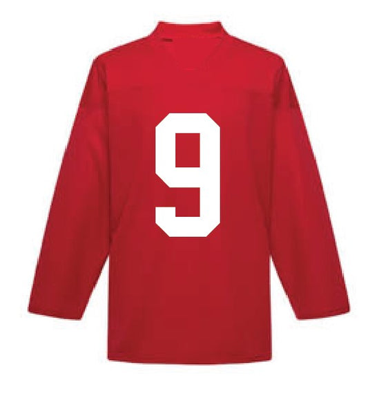 Solid Colour Practice Jersey Kit (Blank Front) Number on Back