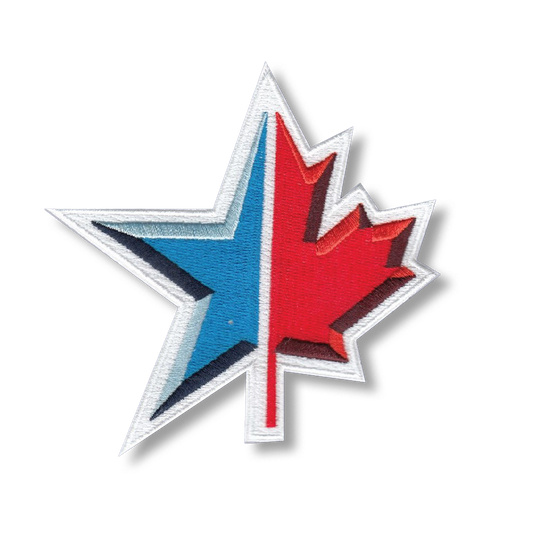 TEAM USA Embroiderd Leaf/Star Logo Patch