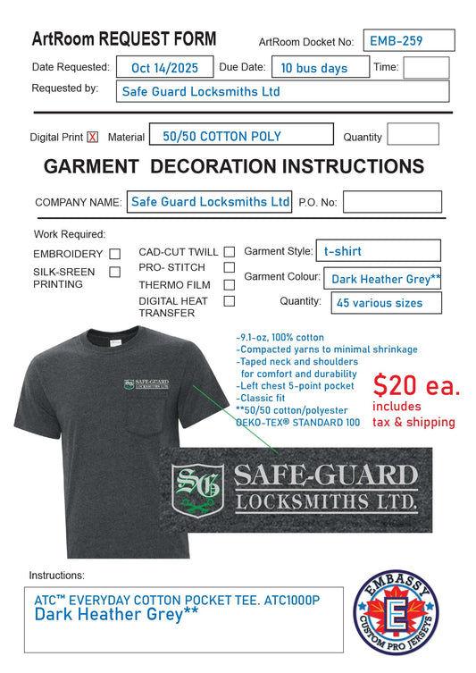 SAFEGUARD TEES
