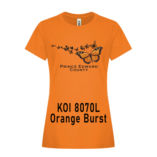 Ladies Monarch  - Prince Edward County  T Shirt