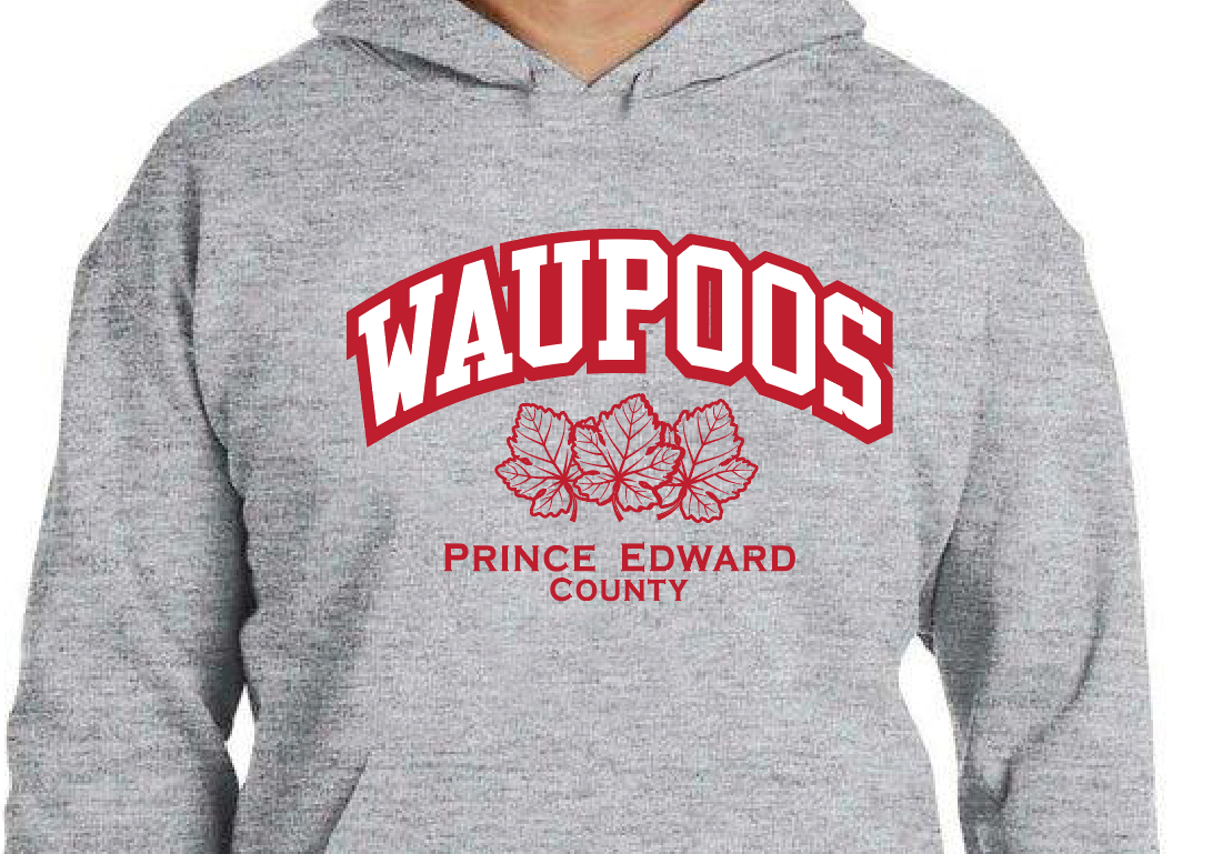 Waupoos - Prince Edward County Gray Hoodie