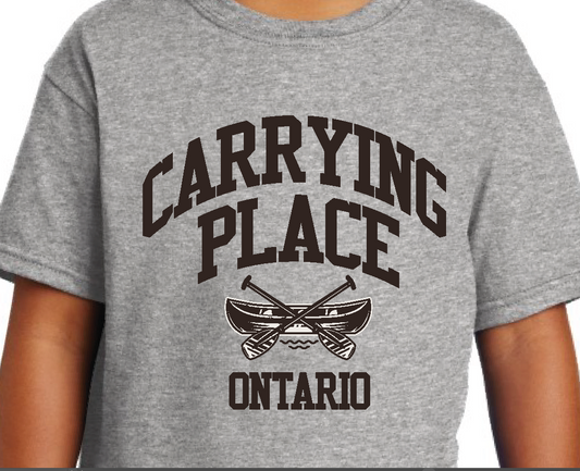 Carrying Place - Prince Edward County Canoe T-Shirt