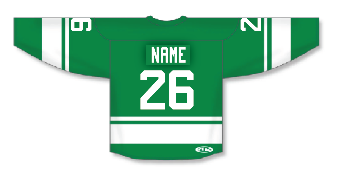 CAF GREEN & WHITE HOCKEY JERSEY