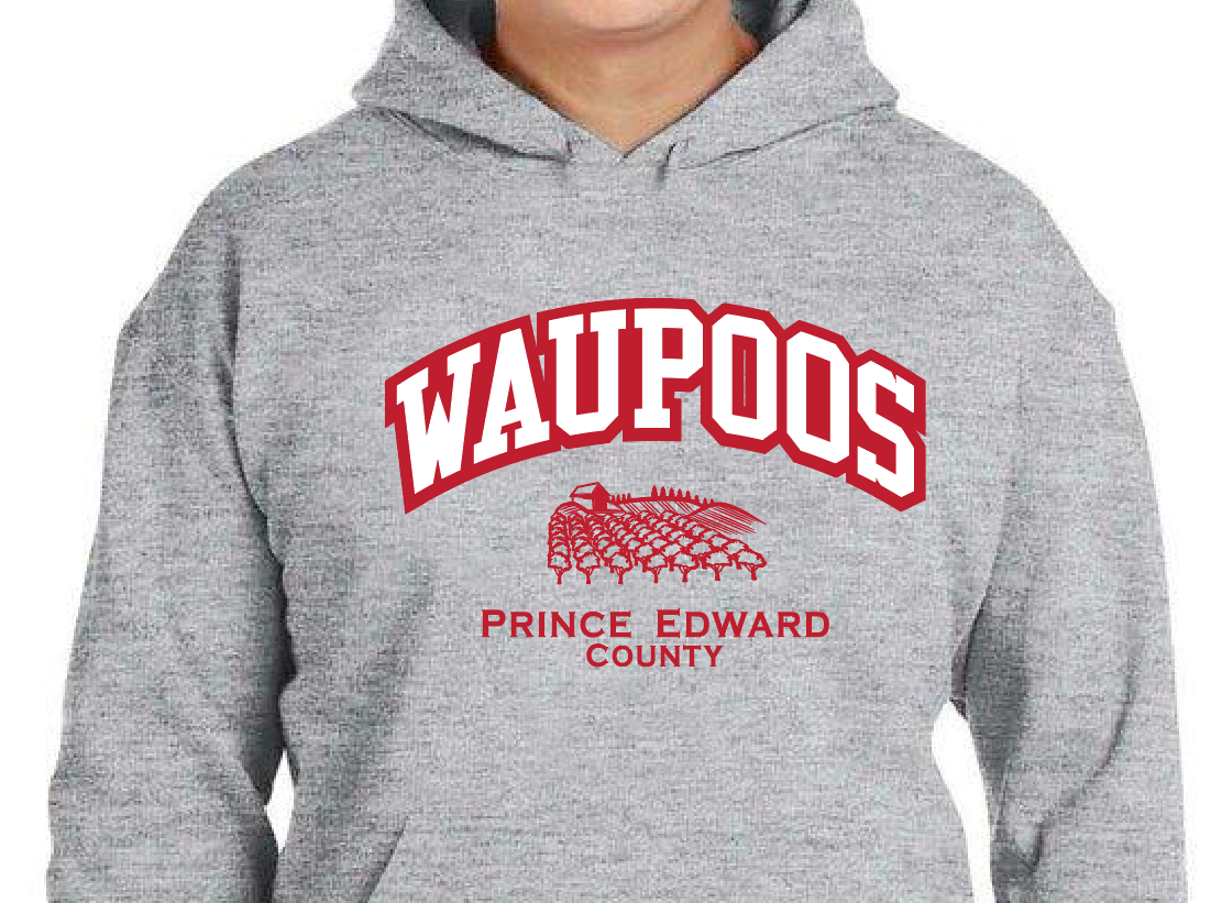 Waupoos - Prince Edward County Gray Hoodie