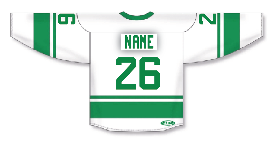 CAF GREEN & WHITE HOCKEY JERSEY