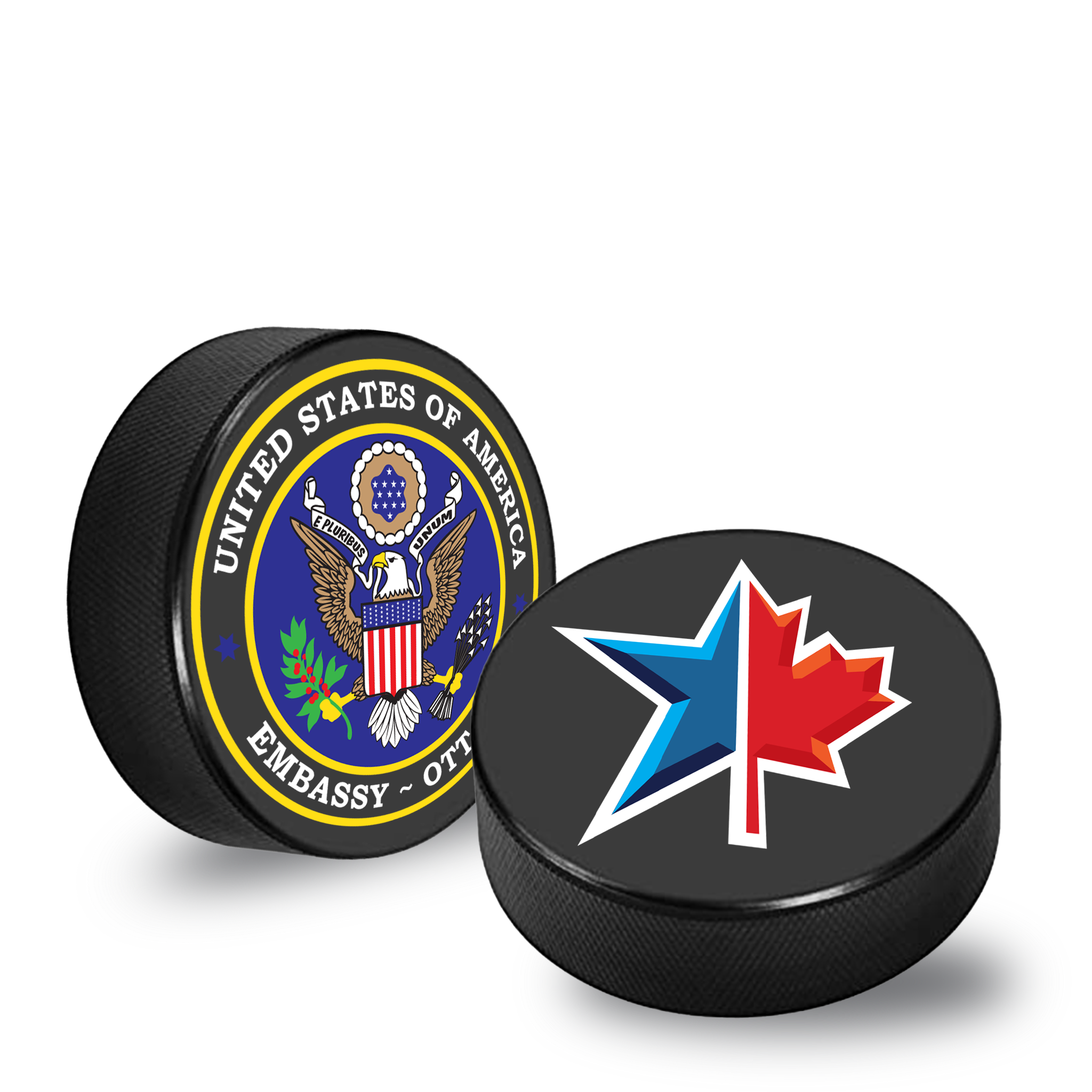 Puck Back USA Embassy Puck (BACK IN STOCK) – EmbassyProJerseys